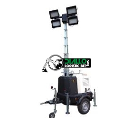 Materiel d’éclairage tractable