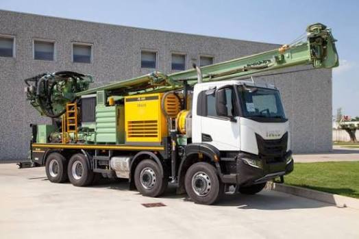 Camion de forage