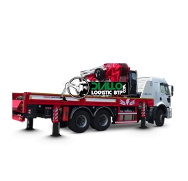 Camion grue articulé