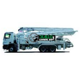 Pompe à béton mobile 37 mètre