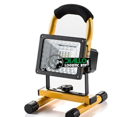 Projecteur de chantier rechargeable
