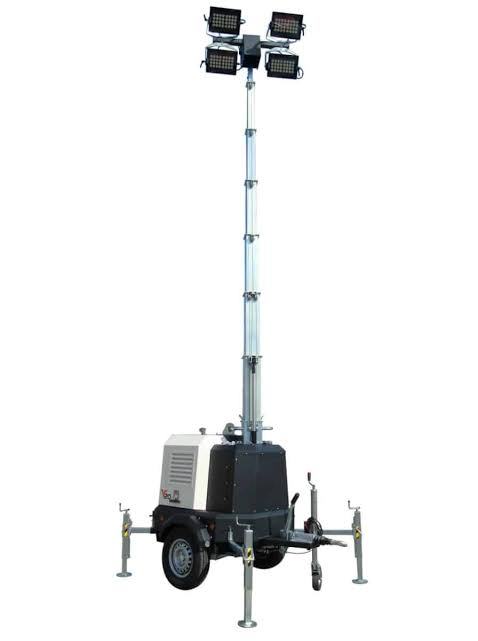 Materiel d’éclairage tractable