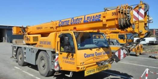 camion grue PPM 35 tonnes